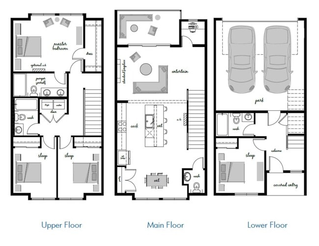 Photo - 4 Bedroom Townhome with Office Niche | $3,750