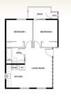2BR/1BA