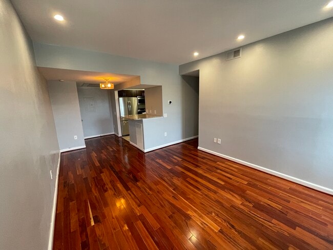 Open Living Area w/ Dimmable LED Lighting - 1763 Columbia Rd NW Unit 401