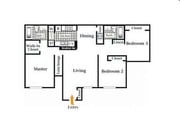 3BR/2BA