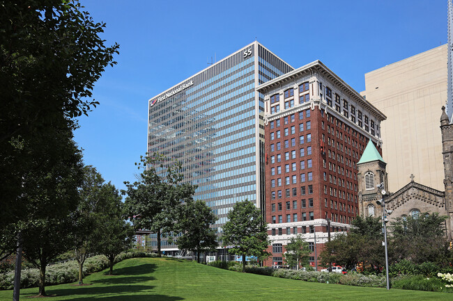 View of Residences at 55 from Public Square - Residences at 55 Rental