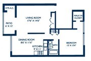 Style A one bedroom