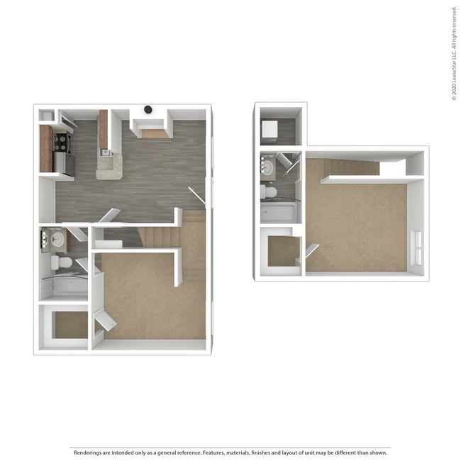 TheEdison-11770WestheimerRd-Houston-TX_2x2_B2_1100sf_3DUnfurn_Print.Jpg