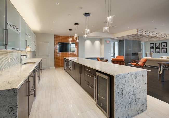 Clubroom Kitchen - The Reserve at Darley Green Rental