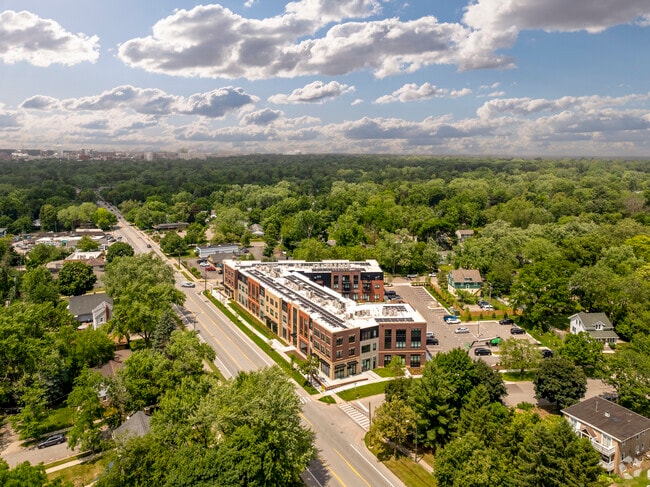 Aerial - Packard Row Rental