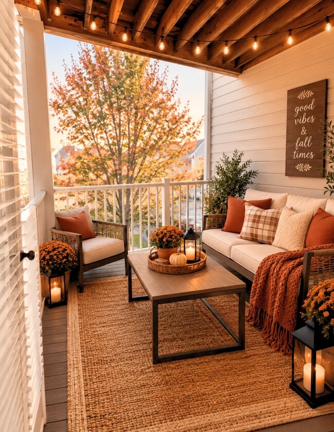 Cozy Balcony Space