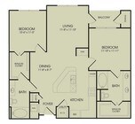 2BR/2BA