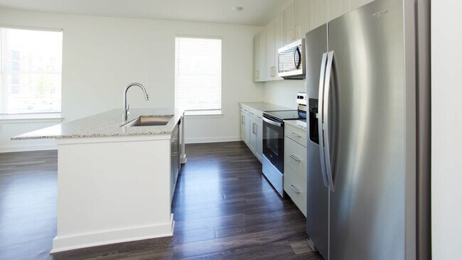Kitchen with Stainless Steel Appliances - Richmond Row
