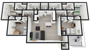 D2: 4 Bed 4 Bath