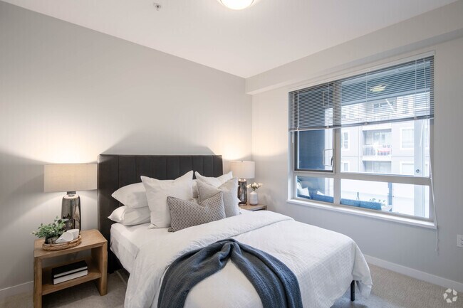 1BR, 1BA - 729SF - Primary Bedroom