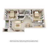 Silverado B1 Two Bedroom