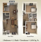 2BR/1.5BA