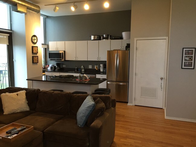 Living area - 811 S Lytle St Apartment Unit 618