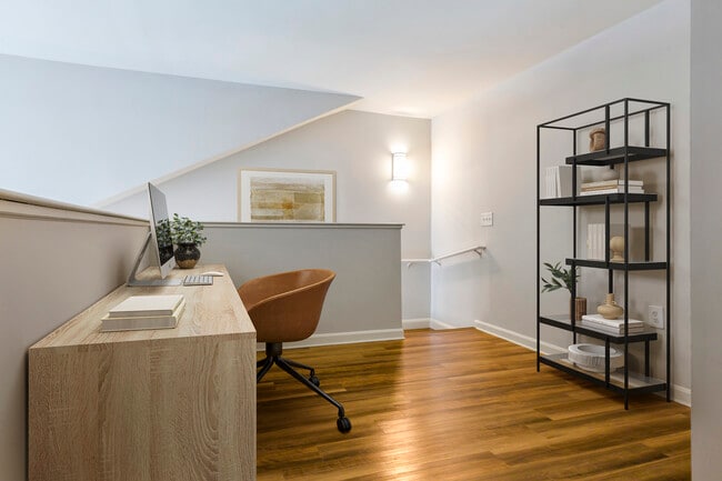 Renovated Package I loft with hard surface flooring