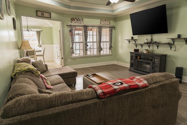 Photo - POOL - Elegant 4-Bedroom Home with Fenced Yard