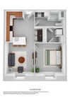 1H floor plan The Lofts at King Mill