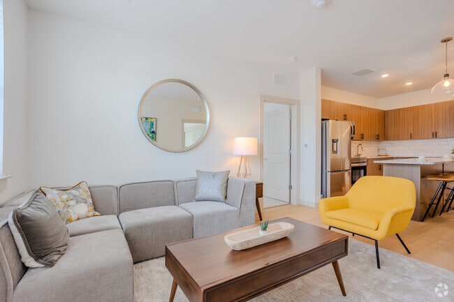 2 habitaciones, 2 baños - 86 m² - Sala de estar Verbena (1 habitación) - Meridian at Wylie - 55+ Affordable Apartments