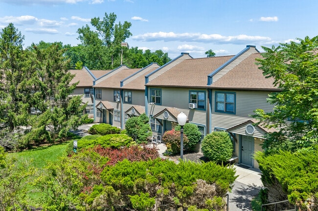 Aerial - Forest Edge Townhomes