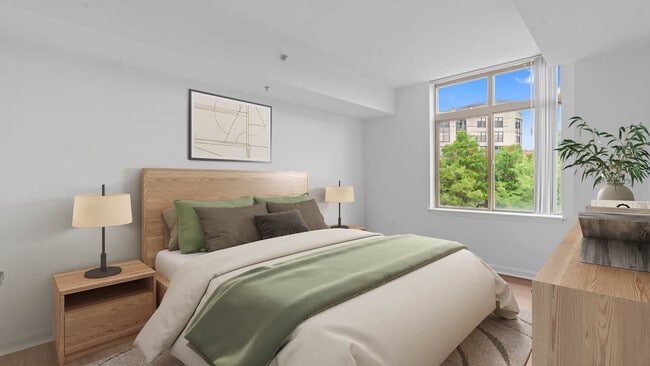 Bedroom with Hard Surface Flooring
