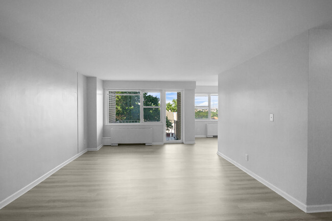 Living Room - Addison Towers Apartments