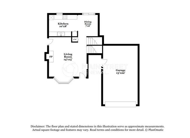 3 Bedroom Pet-Friendly Home in INDIANAPOLIS, IN with Main Street Renewal