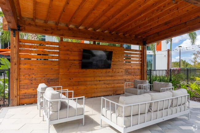 Outdoor Lounge Area