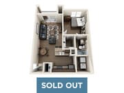 1 Bedroom 1 Bathroom - A1