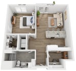 A7D floor plan Rivette Tower