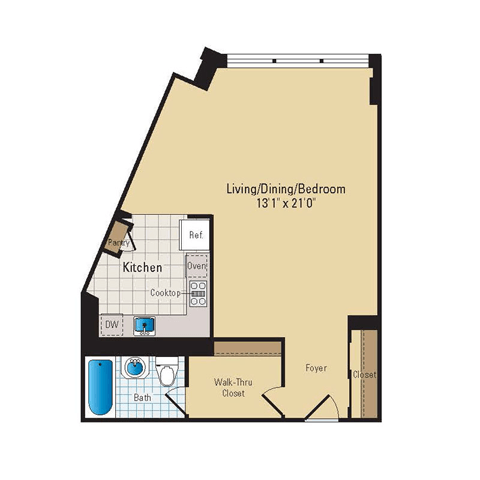 Floor Plan - Studio | S08 Designer