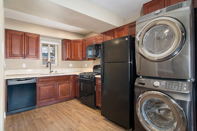 Washer & Dryer in units on our 2 bedroom units. - Pacific Cove Apartments