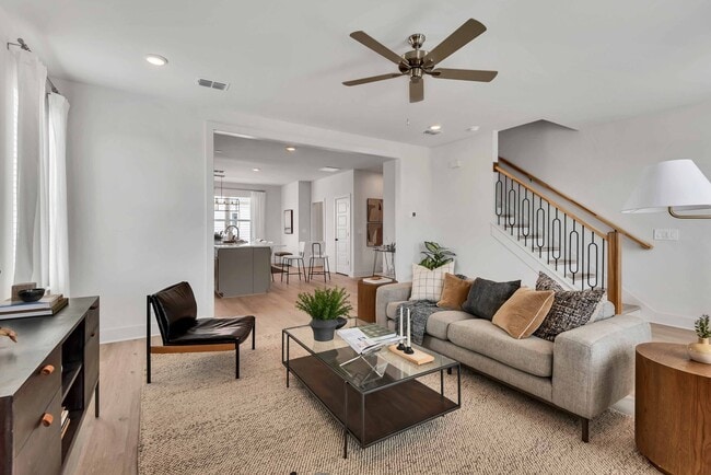 Designer Ceiling Fans - The Aria Townhomes