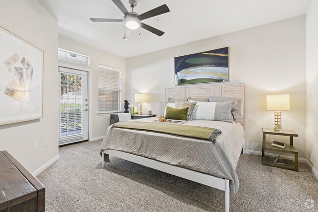 2BR, 2BA - 1,257SF - Primary Bedroom - The Brodie at Cinco Ranch