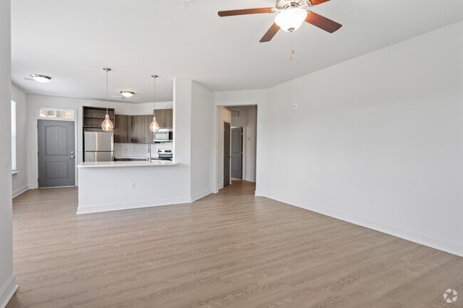 2BR, 2BA - 1,065SF- Living Room