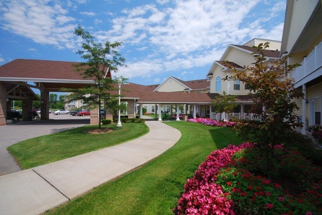 Front Entrance - Parkwood Heights- Senior Living Apartments