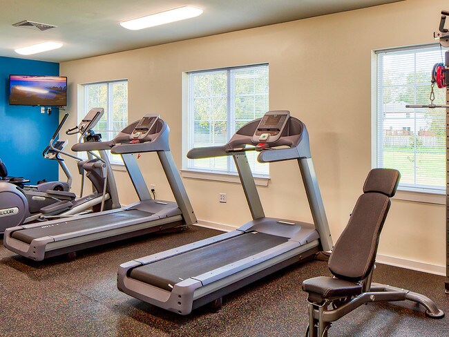 Fully equipped fitness center