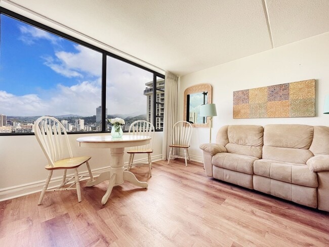 Photo - Pet Friendly Furnished Waikiki Studio with Central A/C and Parking. Utilities Included in Rent. Unit 2306