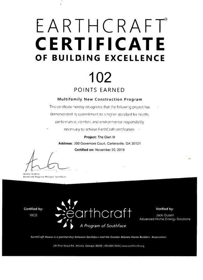 The Glen Apartments Cartersville, GA