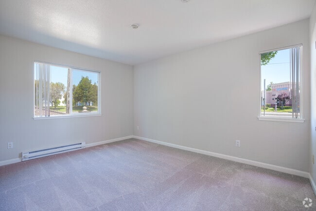 2BR, 1BA - 749SF - Shorewell - Primary Bedroom - Bridge Bay Apartments