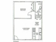 1BR/1BA