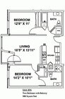 2BR/2BA