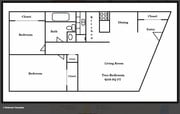 2BR/1BA