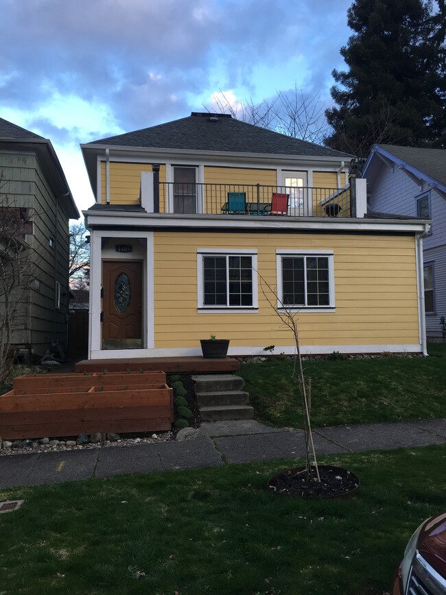 Front of Duplex - 1409 N Fife St Townhome