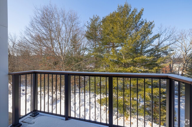 1BR, 1BA - 1,009SF - Balcony