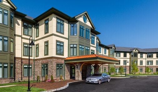 Building Entrance - Hancock Estates Apartments