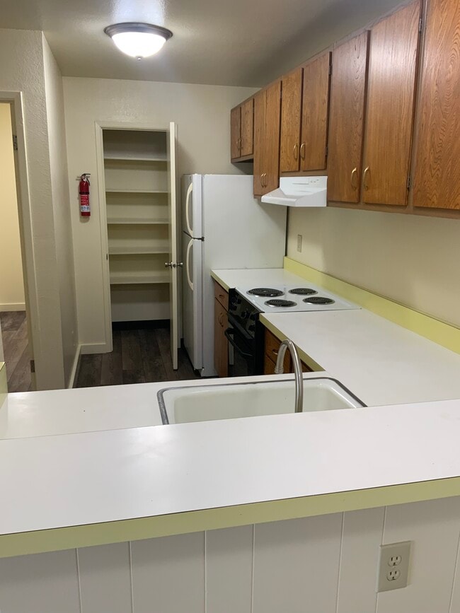Kitchen Sink and Appliances - Westwood Garden Apartments