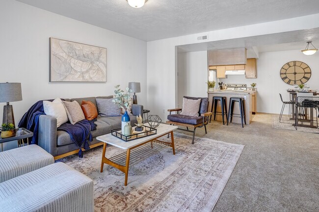 Spacious and Open Living and Dining Area