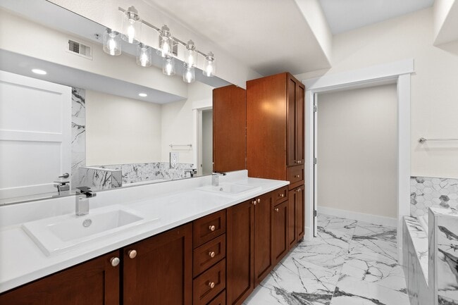 fully redone five piece bath - 1080 E 13th Ave Unit 301