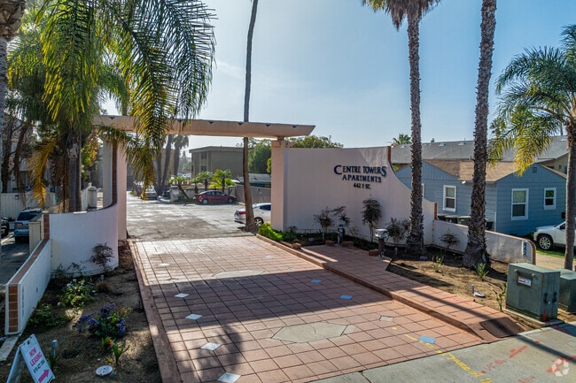 Property Entrance - Centre Towers Apartments