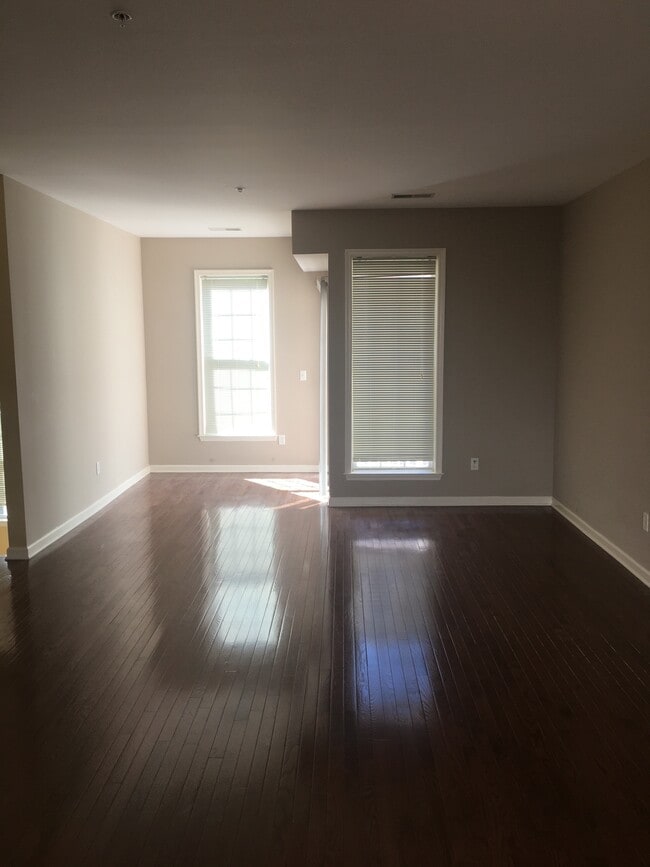 Living Room showing windows and work alcove - 201 Dey St Unit #175