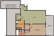 1BR/1BA